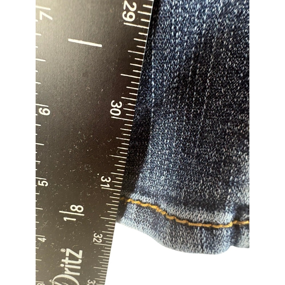 Silver Co. Toni Western Glove Works‎ Bootcut Jeans Womens 31x32 Blue Low Rise - Picture 6 of 7